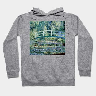 Water Lilies and Japanese Bridge Hoodie